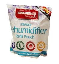 Dehumidifier refill pouches for Kingfisher Dehumidifier