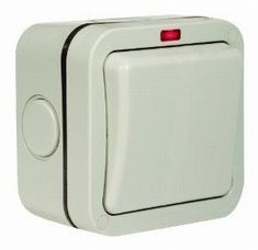 10A Single Outdoor Switch 2 Way IP66