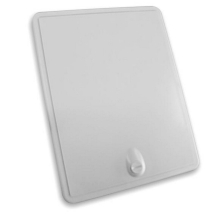 Access door panel With Coin Lock White