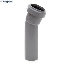 Polypipe 32mm Grey Waste Soil Boss Bend Push Fit WP19G