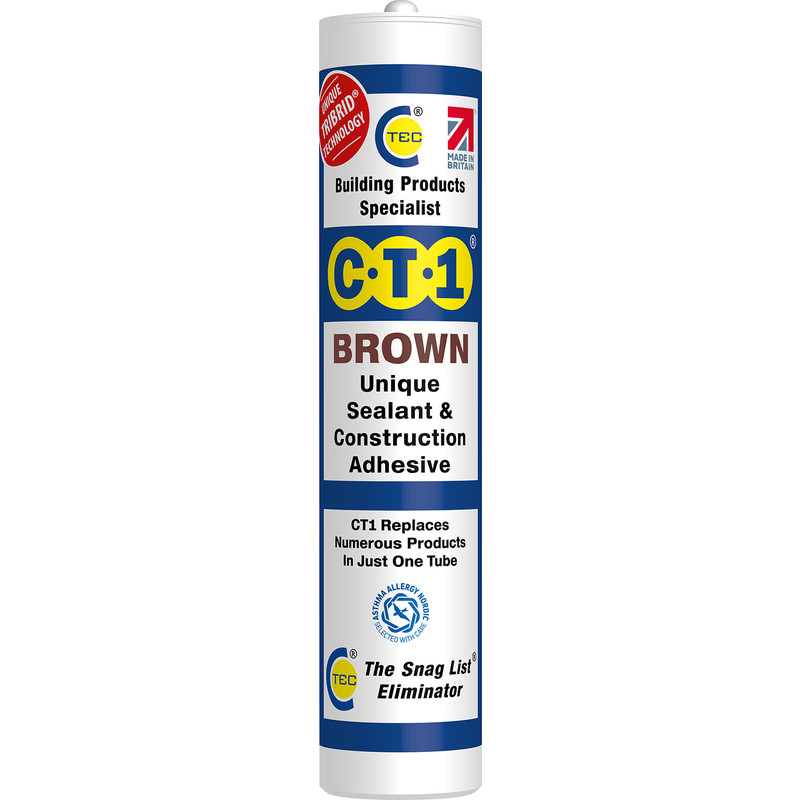 CT1 Adhesive & Sealant 290ml Brown 535406