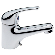 Basin Mixer Tap With 15mm Push Fit Tails