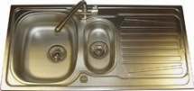 Sparta Linen, Stainless steel sink