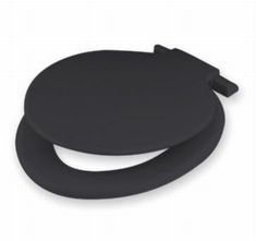 CALYPSO TOILET SEAT AND LID BLACK CALYPSO TOILET SEAT AND LID BLACK