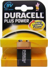 Duracell 9 volt battery x 1