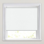 White PVC Roller Blind 610mm x 1150mm White PVC Roller Blind 610mm x 1150mm