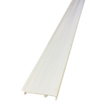 Cream Plastic Skirting/Coving with Rubber & Base 2.5 Metre Cream Plastic Skirting/Coving with Rubber & Base 2.5 Metre