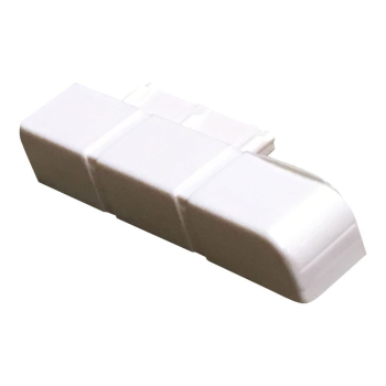 Cream Right Hand End Cap for Skirting/Coving CAP203