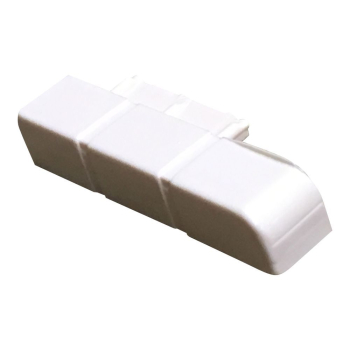 Cream Right Hand End Cap for Skirting/Coving CAP203 Cream Right Hand End Cap for Skirting/Coving CAP203