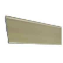 Self adhesive blown PVC 48mm skirting trim in Cream 2.5M