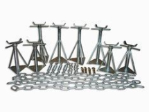Complete Siting Kit for Concrete Base 8 Axel Pack