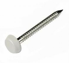 White Polly Head Nails Box of 250 White Polly Head Nails Box of 250