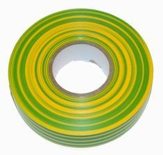 Insulating Tape 19mm x 33m Green & Yellow