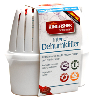 Large refillable interior dehumidifier 450g Large refillable interior dehumidifier 450g