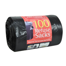 Pack of 100 Quality 70L Refuse Sacks 930mm x 550mm