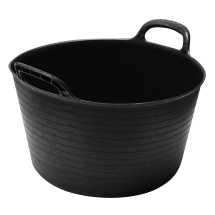 15L Flexi Tub Bucket with Handles Black