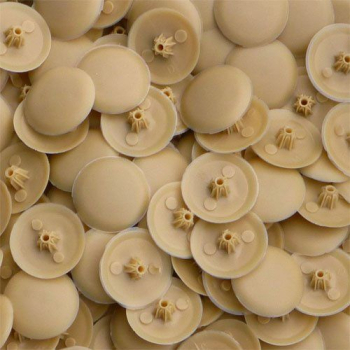 Plastic Pozi Tops  (Buff) Light Brown Plastic Pozi Tops  (Buff) Light Brown