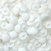 Bifix Plastic Pozi Tops White