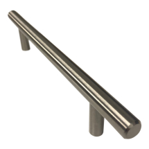 128mm Steel T-Bar Handle - Brushed Satin