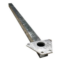 Galvanised 70mm x 70mm Draw Bar and Hitch Plate