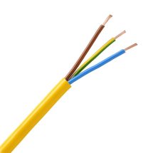 Arctic Grade Cable 2.5 Three Core Yellow - Per Meter