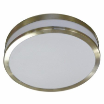 Internal ceiling light With Chrome Band & Plastic Diffuser