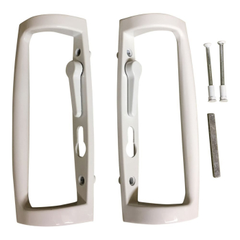 Ellbee Sliding Door Handle in White 06414