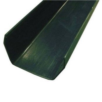 SQUARE LINE GUTTER CHANNEL 2M GREEN SQUARE LINE GUTTER CHANNEL 2M GREEN