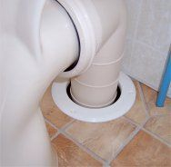 110mm Hole Tidy, 170mm od - White 110mm Hole Tidy, 170mm od - White