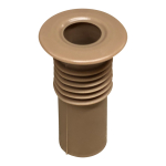 15mm Pipe Seal Hole Tidy with 60mm Tail Beige 15mm Pipe Seal Hole Tidy with 60mm Tail Beige