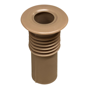 15mm Pipe Seal Hole Tidy with 60mm Tail Beige 15mm Pipe Seal Hole Tidy with 60mm Tail Beige