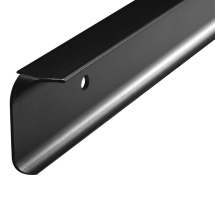 Black Aluminium Work Top Corner Joint 30mm x 630mm