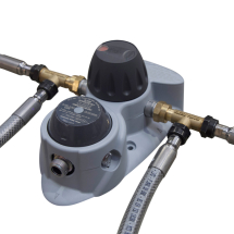 Clesse Compact 800 4 Cylinder Stainless Auto Changeover Regulator Clesse Compact 800 4 Cylinder Stainless Auto Changeover Regulator