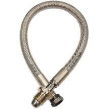 Clesse 20inch Stainless Pigtail W20 to POL With NRV UUSSPT500MMNRV Clesse 20inch Stainless Pigtail W20 to POL With NRV UUSSPT500MMNRV