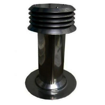 Morco BS Flue Terminal/Cowl Black 250mm (Marine)