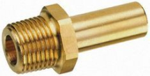 Speedfit Brass Male Stem Adapter 15mm x 1/2