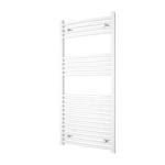 White Pro Towel Rail Radiator Straight 500mm x 750mm White Pro Towel Rail Radiator Straight 500mm x 750mm