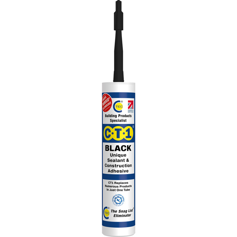 CT1 Adhesive & Sealant 290ml Black 535106