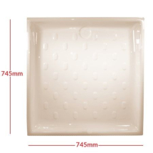 Bridgewood Plastic Shower Tray Skin 30inch x 30inch Soft Cream E0996A760 Bridgewood Plastic Shower Tray Skin 30inch x 30inch Soft Cream E0996A760