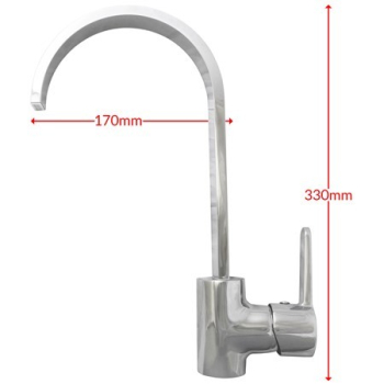 Sirius Kitchen Monobloc Mixer Tap With 15mm Push Fit Tails Sirius Kitchen Monobloc Mixer Tap With 15mm Push Fit Tails