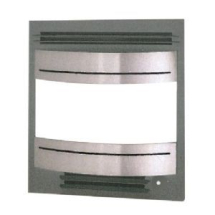 Widney Curvascape GP front Cover, Grey & Chrome - W00519